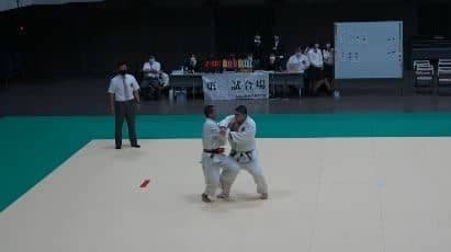 柔道（東京都）第一試合場　男子2年 1～4回戦(左上)