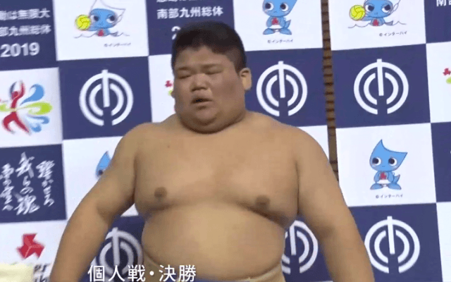 2019インターハイの栄冠を振り返る 相撲・大桑元揮