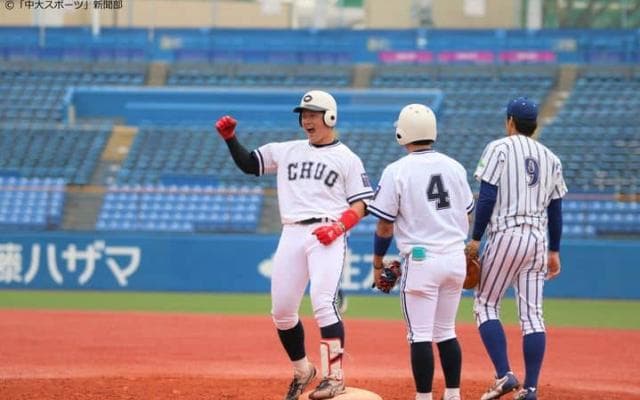 戦国東都注目選手　東都No.1バッター 中央大・牧秀悟