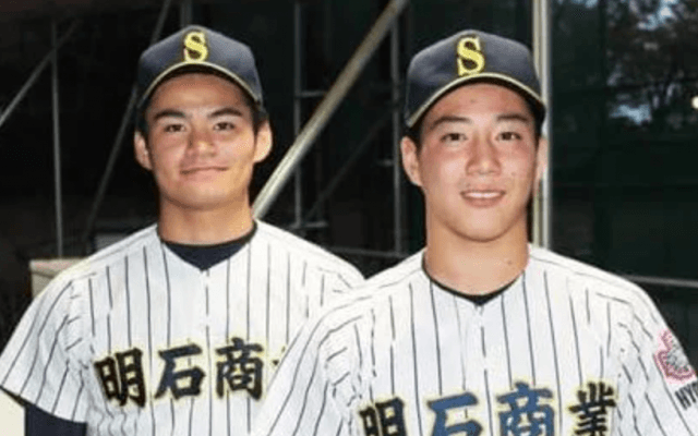 ドラフト候補、明石商・中森＆来田が互いの性格を語る。意外な一面も