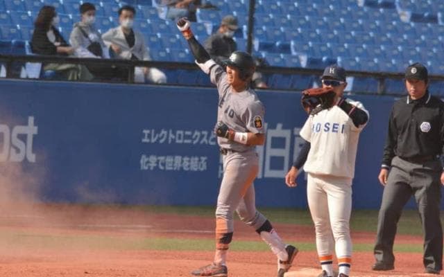 ６投手による継投の末、３時間半の激闘を制す 法大①