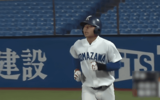 戦国東都注目選手 ミスターフルスイング 駒澤・岩本皓多