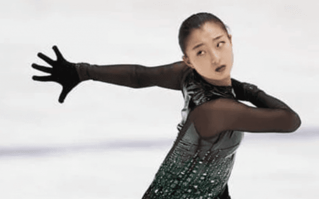 坂本花織、優勝しても不満顔。失速の原因となった雑念の正体とは