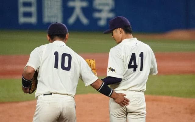 データ班が「日本一幸せな投手」になった日　明大・金光勇介、最初で最後の登板とその夜の秘話