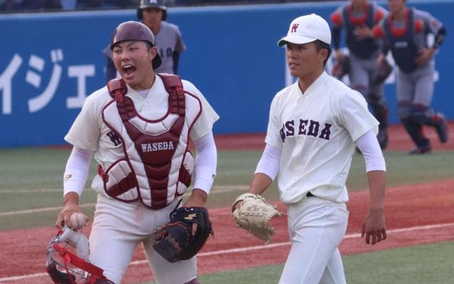 蛭間が劇的決勝弾！　悲願の１０季ぶりＶへ王手／早慶１回戦