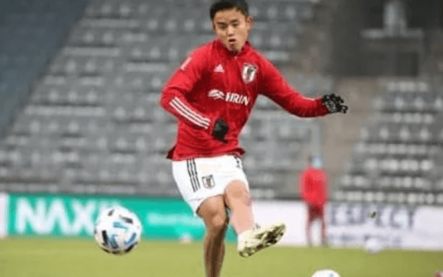 久保建英の日本代表での最適ポジションを探る。ダビド・シルバ型？