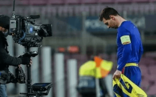 メッシ茫然。CL大敗にリーガ勝率５割の屈辱。バルサの伝統はどこへ？