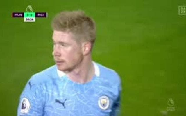 【動画】デ・ブライネがマンチェスター・ダービーでマフレズに通した絶妙な股抜きパス