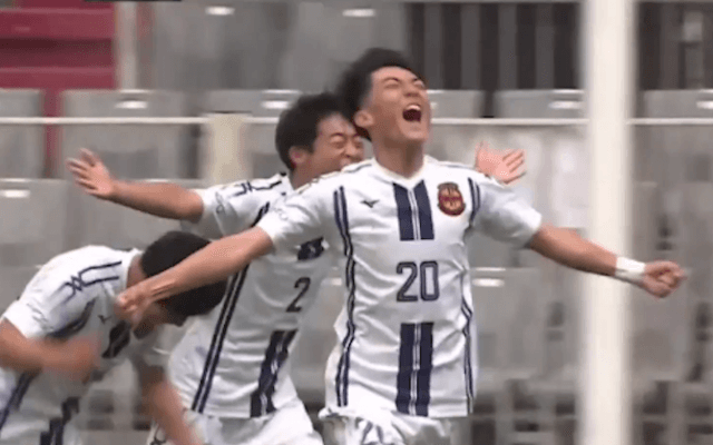 三田学園vs神戸弘陵 全国高校サッカー選手権 兵庫県大会決勝