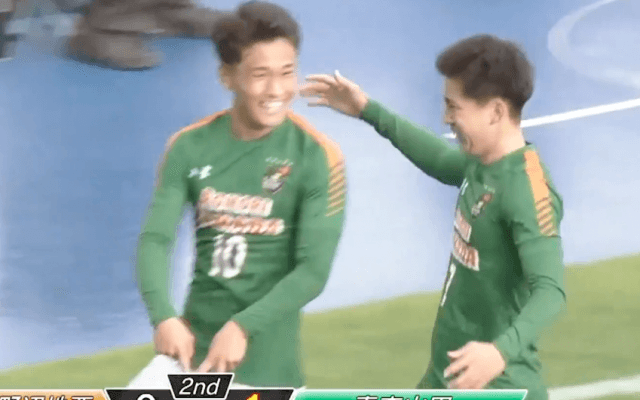 青森山田vs八戸学院野辺地西 全国高校サッカー選手権 青森県大会決勝