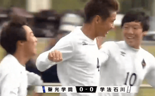 学校法人石川vs聖光学院 全国高校サッカー選手権 福島県大会決勝