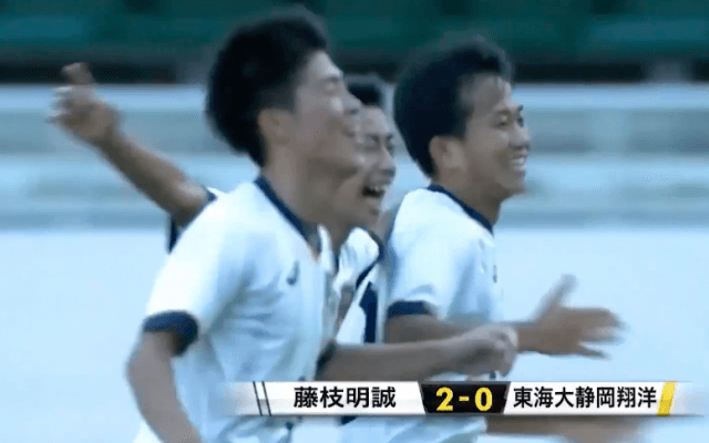 東海大翔洋vs藤枝明誠 全国高校サッカー選手権 静岡県大会決勝