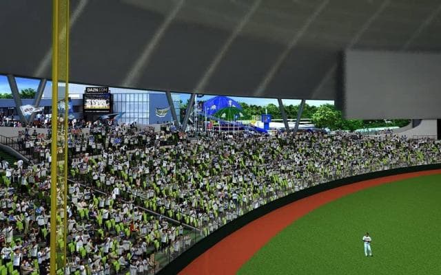 西武・メットライフドーム、42年間愛された外野芝生席に幕