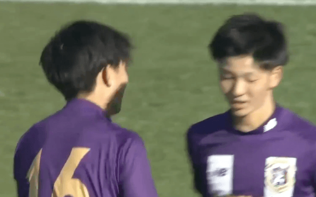 札幌大谷(北海道)vs大手前高松(香川) 全国高校サッカー選手権 1回戦