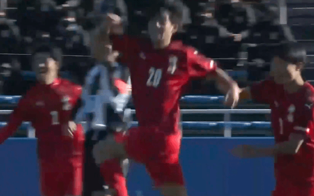 前橋商(群馬)vs神村学園(鹿児島) 全国高校サッカー選手権 1回戦