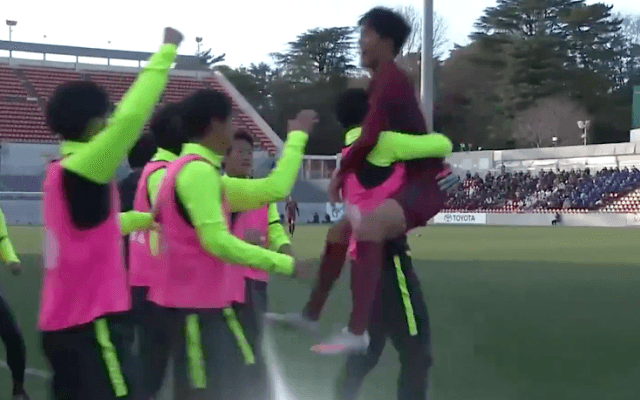 松本国際(長野)vs京都橘(京都) 全国高校サッカー選手権 1回戦