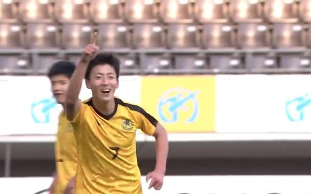 仙台育英(宮城)vs宮崎日大(宮崎) 全国高校サッカー選手権 2回戦