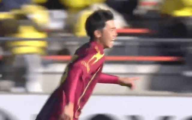 関東一(東京B)vs神戸弘陵(兵庫) 全国高校サッカー選手権 2回戦