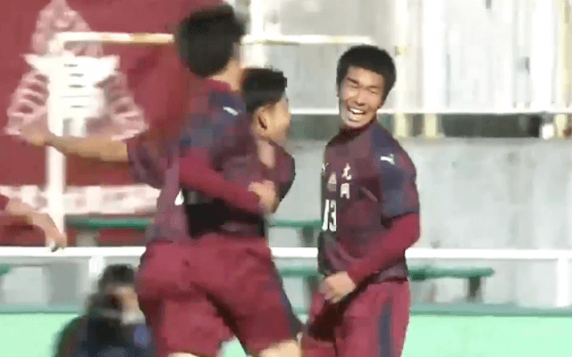 丸岡(福井)vs大手前高松(香川) 全国高校サッカー選手権 2回戦