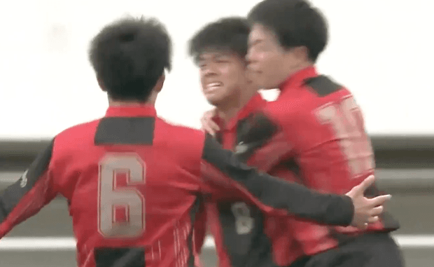 矢板中央(栃木)vs富山第一(富山) 全国高校サッカー選手権 準々決勝