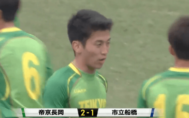 市立船橋(千葉)vs帝京長岡(新潟) 全国高校サッカー選手権 準々決勝