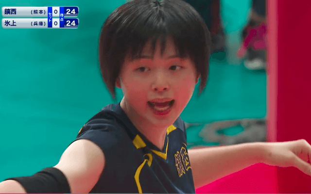 第2日女子2回戦 鎮西(熊本)vs氷上(兵庫)【ハイライト】