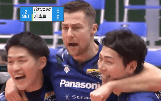 Ｖリーグ男子　パナソニックパンサーズ vs. JTサンダーズ広島 2021/1/23【ハイライト】