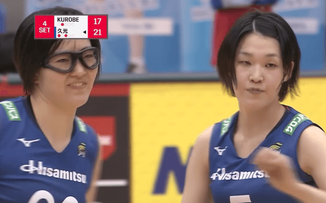 Ｖリーグ女子　KUROBEアクアフェアリーズ vs. 久光スプリングス 2021/1/24【ハイライト】