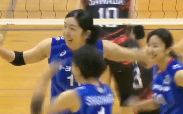 【動画】トヨタ車体vsNECのスーパーブロック集 - V1女子（2月6日）