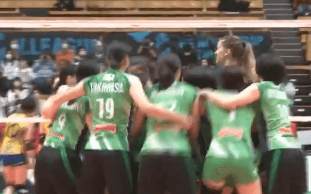 【動画】	 JTマーヴェラスが２年連続３度目の優勝を達成 - V1女子