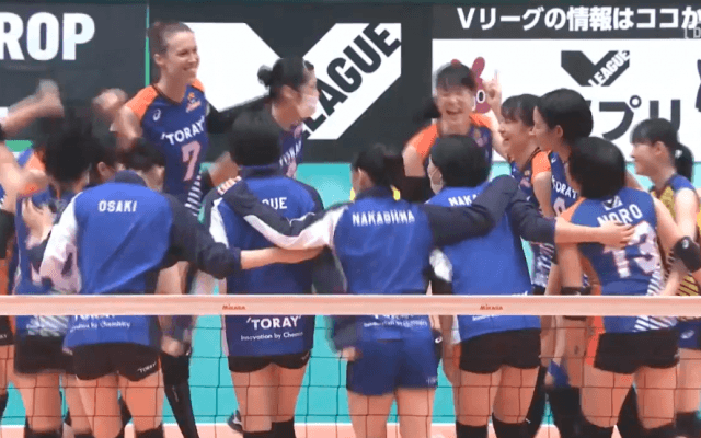 【動画】東レがデンソーを破り2年ぶりに決勝に進出 - V1女子ファイナルステージ