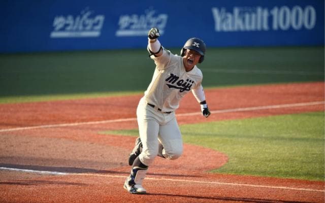 「ここで打たなきゃ男じゃない」燕ドラ2の明大・丸山和郁が劇的な逆転サヨナラ打