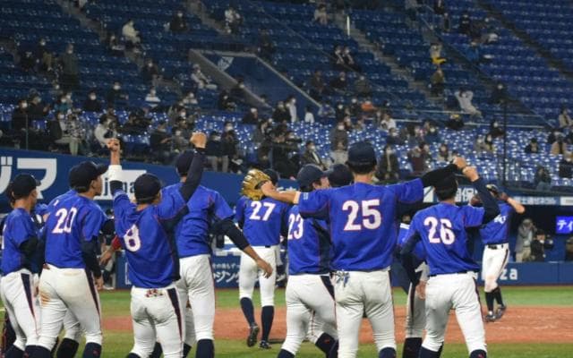 神奈川大、明治神宮大会出場を決めたのは土井克也捕手のサヨナラ弾！