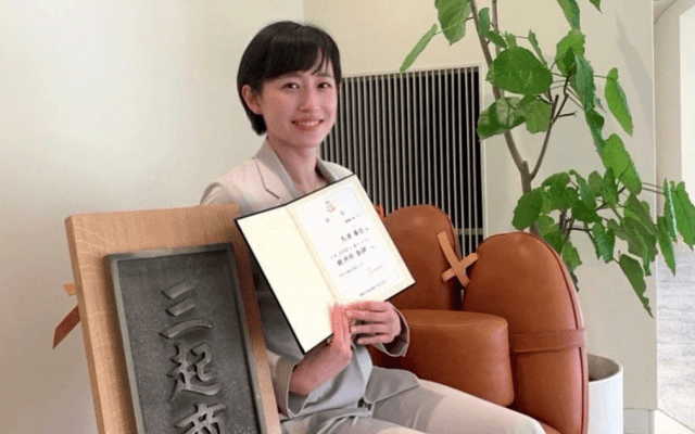 🏊‍♂️瀬戸大也の妻❤️馬淵優佳「入社式に出席させて頂きました！」