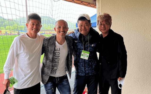 KING🔱KAZUもパシャり⚽️豪華✨蹴球人4Sに⚽️小野伸二「良い刺激を頂きました」