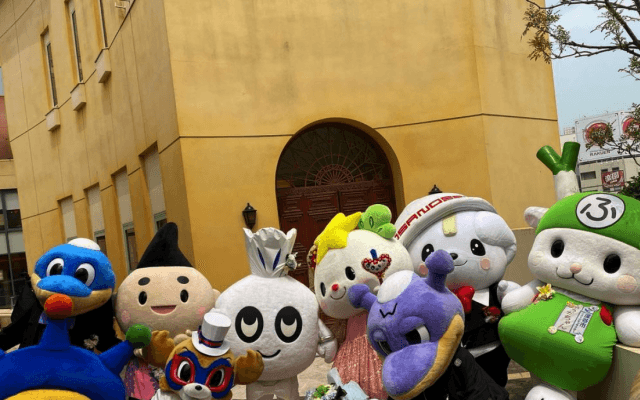 🍜さのまるが〇〇💔か⁉️ゆめちゃん＆カブレラ⚽️結婚式にゆるキャラ大集合❣️