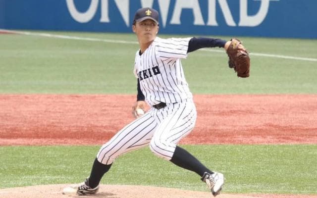 名前は戦国武将譲り　立大の2年生右腕、右足けいれんも2日連続勝利で脚光