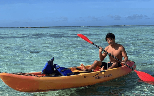 ⛳️シブコもいいね🛶カヌー羽根田卓也、🏝大自然で〇〇練習⁉️「カヌー×大自然はやはり最強のアクティビティです」