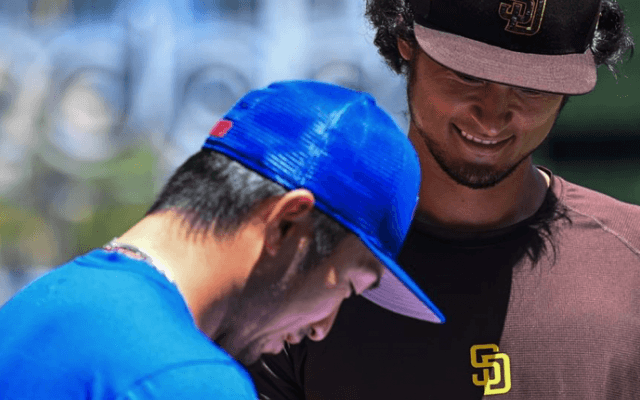 ⚾︎ダルビッシュ＆鈴木誠也、📸オフショットに「いい写真〜❣️」の声