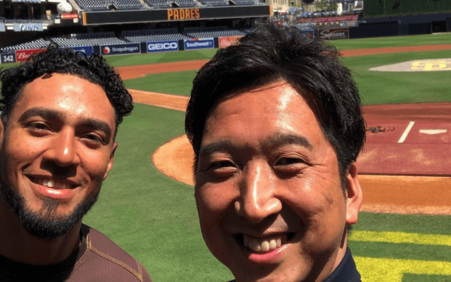 ⚾︎藤川球児、元阪神の助っ人と「人の繋がり✨」2S📸「凄い❣️」の声