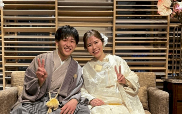 V.LEAGUE🏐FC東京・谷口渉の結婚式に🎉祝福いいね✨