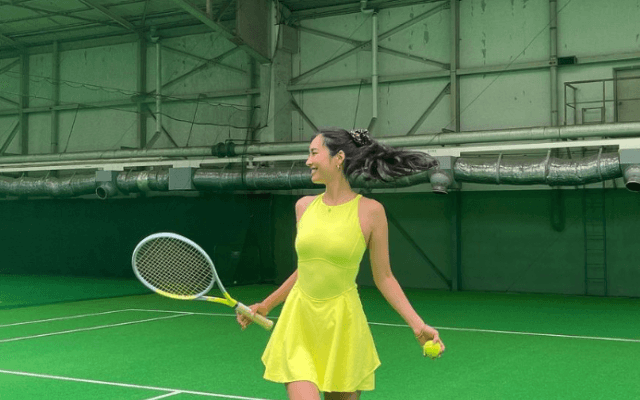 ⚽️武藤嘉紀の従兄弟、立野リカが🎾テニスコート事情に困惑⁉️