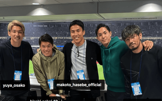 武藤嘉紀「未だに興奮が冷めません🔥」🇧🇷ブラジル戦を長谷部らと観戦し「凄いメンツ」の声