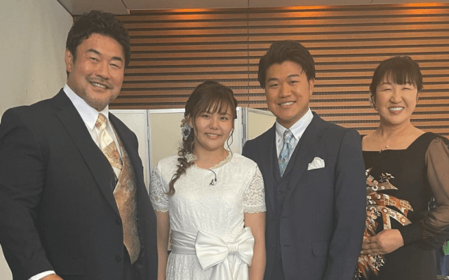 🌈北斗晶、まさかの楽屋で家族写真⁉️「家族で✨しゃべくり007✨の収録に」