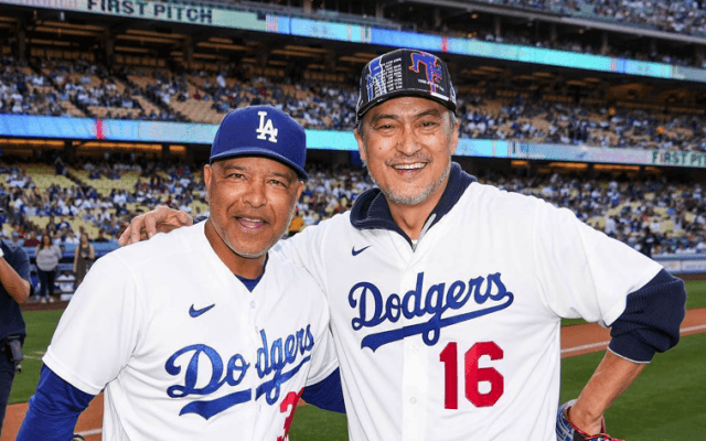 🇺🇸渡辺謙、ドジャース⚾︎始球式で反響「Ken san❣️」 「Great actor‼️」