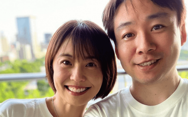 🌈國光麻耶こと小林麻耶「ご報告❤️」✨ペアルック👚で新婚⁉️夫婦2S
