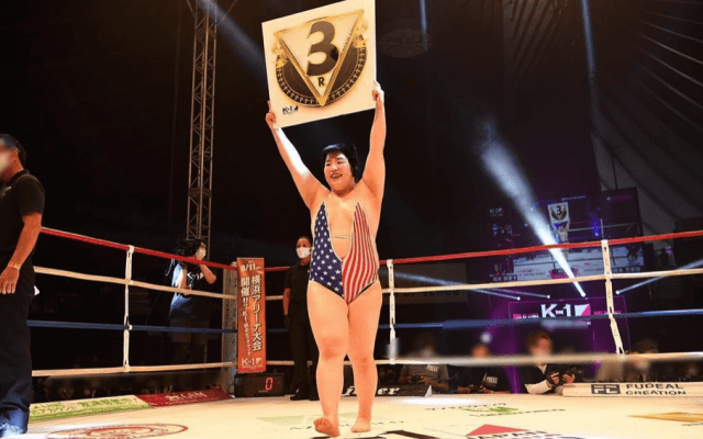 🌈ゆりやん、K1✨🥊ラウンド❤️ガール姿に「この衣装、久々に観た❣️」の声