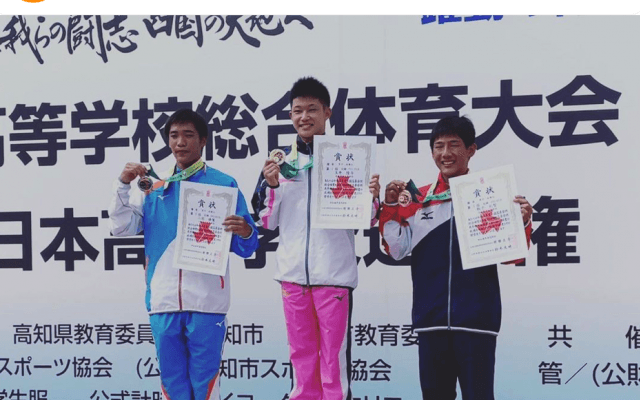 🌈飛び込み✨玉井陸斗「インターハイ終了‼️」SNSで優勝報告🏅