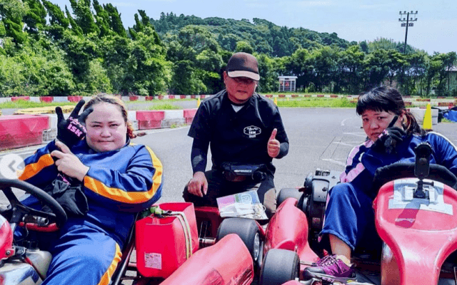 体脂肪63%😰💦36㎏リバウンド😰ゆいP、カート🚘でカロリー消費か⁉️