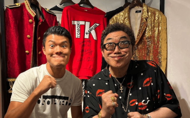 亀田三兄弟の末っ子🥊亀田和毅「コロッケさんと会いました😊」ユニーク2S反響❣️